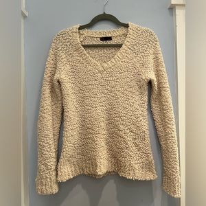 Cream popcorn sweater
